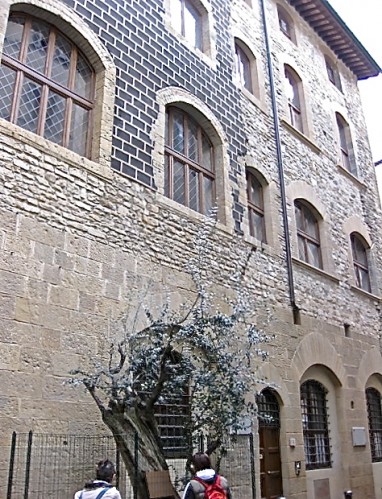 Today an olive tree marks the place where the bomb detonated in 1993