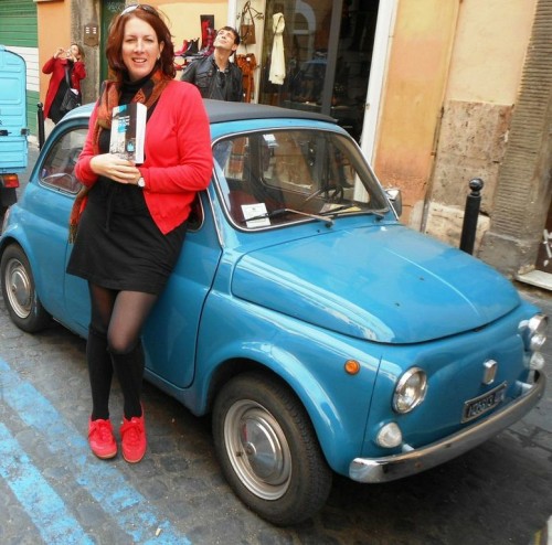 Estelle would have loved to drive this Fiat 500, but it wasn't hers