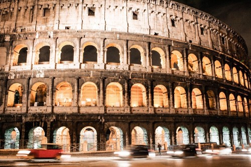 Rome at Night     (Photo by Hugo Costa)