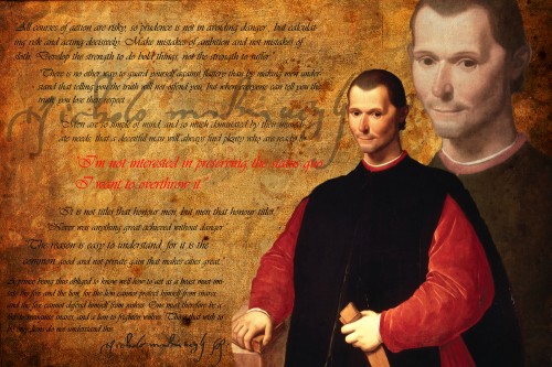 The Prince by Machiavelli was published 25 years before Galeteo 