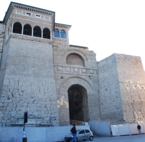 Restored Etruscan Arch in Perugia