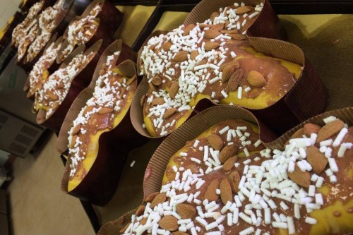 Easter Colomba in the Oven