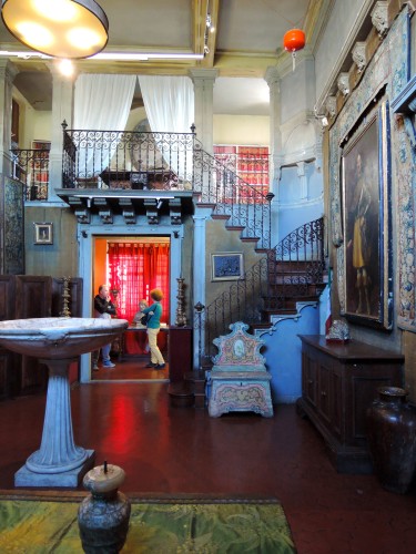 One of the fourteen rooms of the Bellini Museum