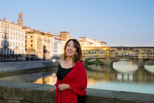 Susan Van Allen in Florence