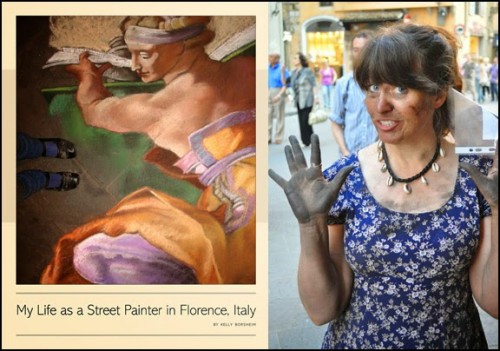 Kelly Borsheim and her book about the life of Florentine street artists