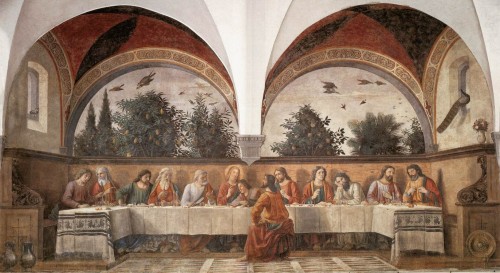 The Ghirlandaio Last Supper at the Church of Ognissanti was saved by strappo