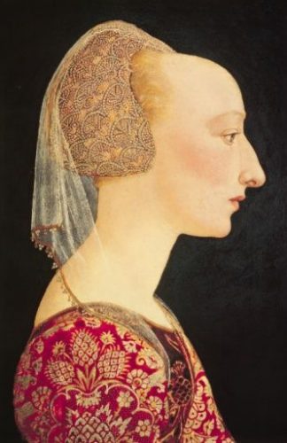 Portrait of a Lady in Red, 1460-70 Italian School (National Gallery)